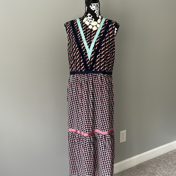 Ted Baker London A line midi dress size 3 US 8 - Picture 7 of 16